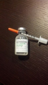 The weapon and the ammo.