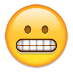 grimacing-face